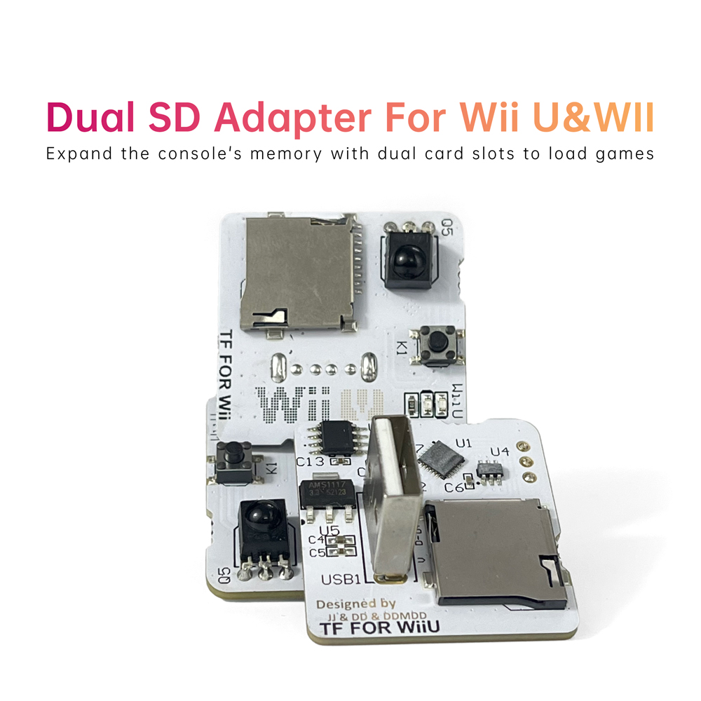 Gaming Console Mini - Wii U 및 WII 비디오 콘솔용