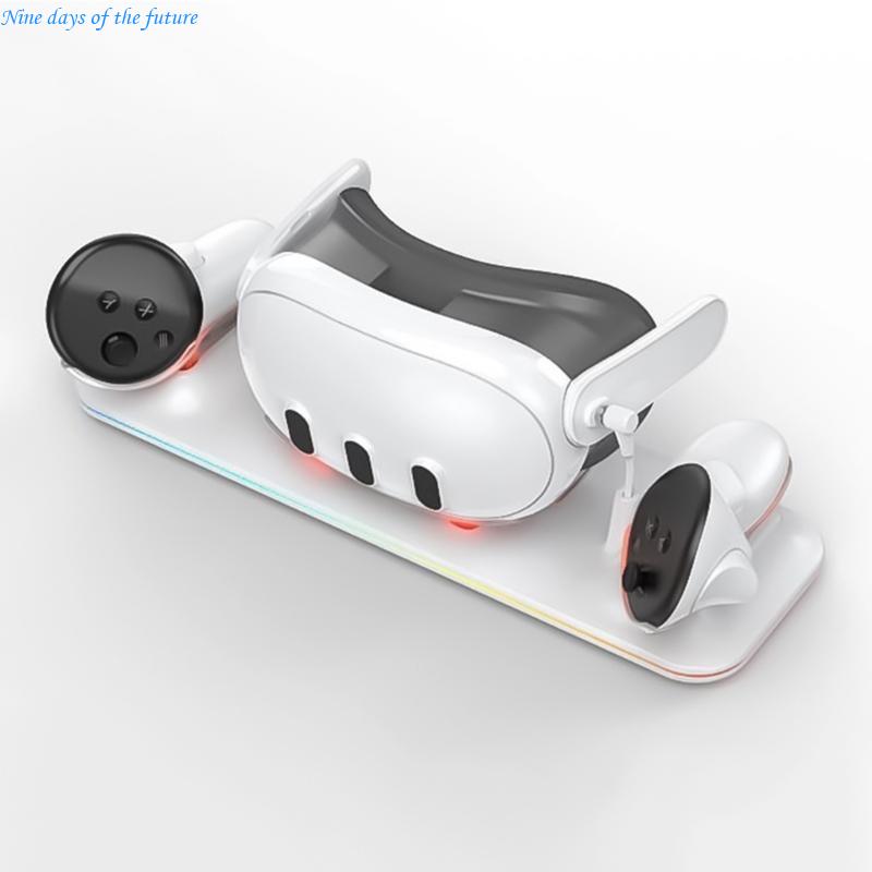 Controller Charging Dock - 3개 액세서리용 충전 스테이션 LED E65A가