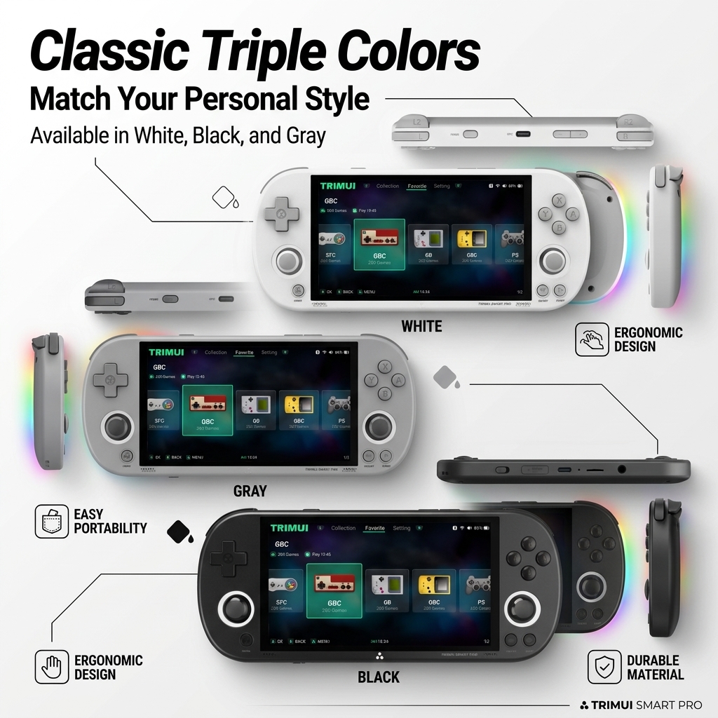 Gaming Console Under 5000 - 고성능 Trimui Smart Pro 휴대용 게임