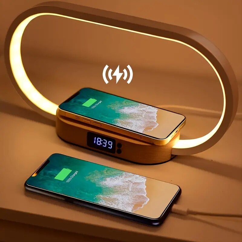 Controller Charging Dock - 다기능 무선 충전기 패드 스탠드 시계,