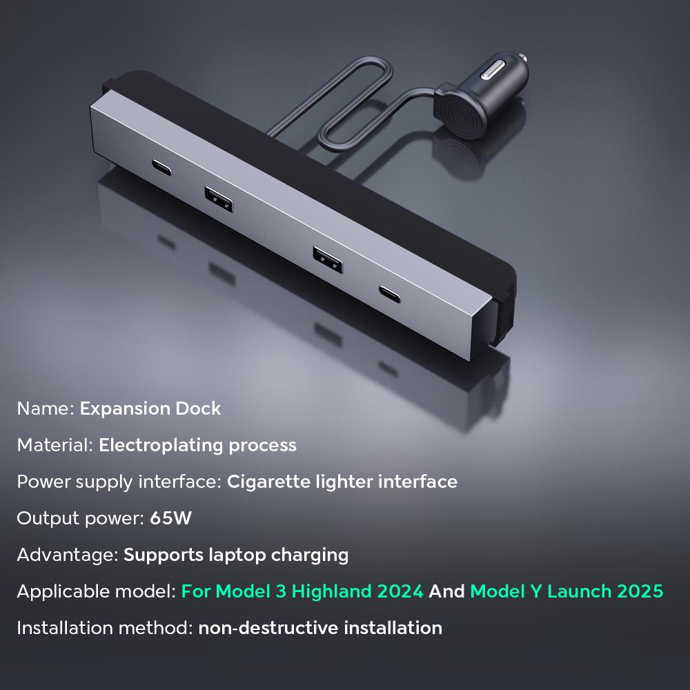 Controller Charging Dock - 2024년형 테슬라 모델 3 하이랜드, 2025년형