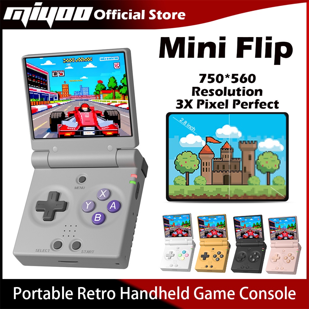 Gaming Console Under 5000 - 미유 미니 플립 레트로 휴대용 게임기