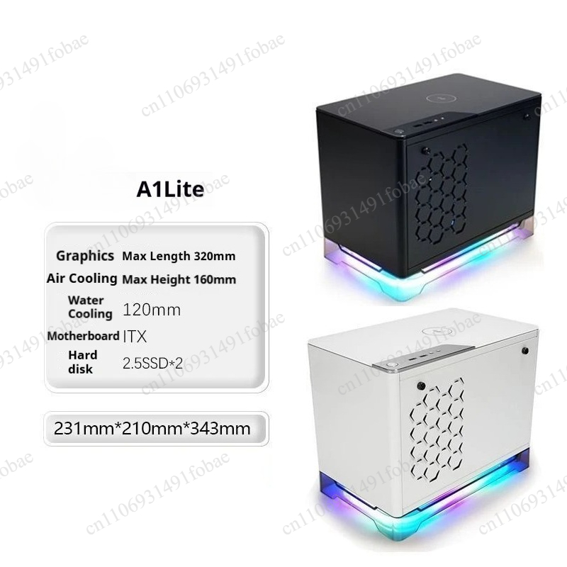 Gaming Console Mini - A1 Lite ITX 미니 케이스, 320mm
