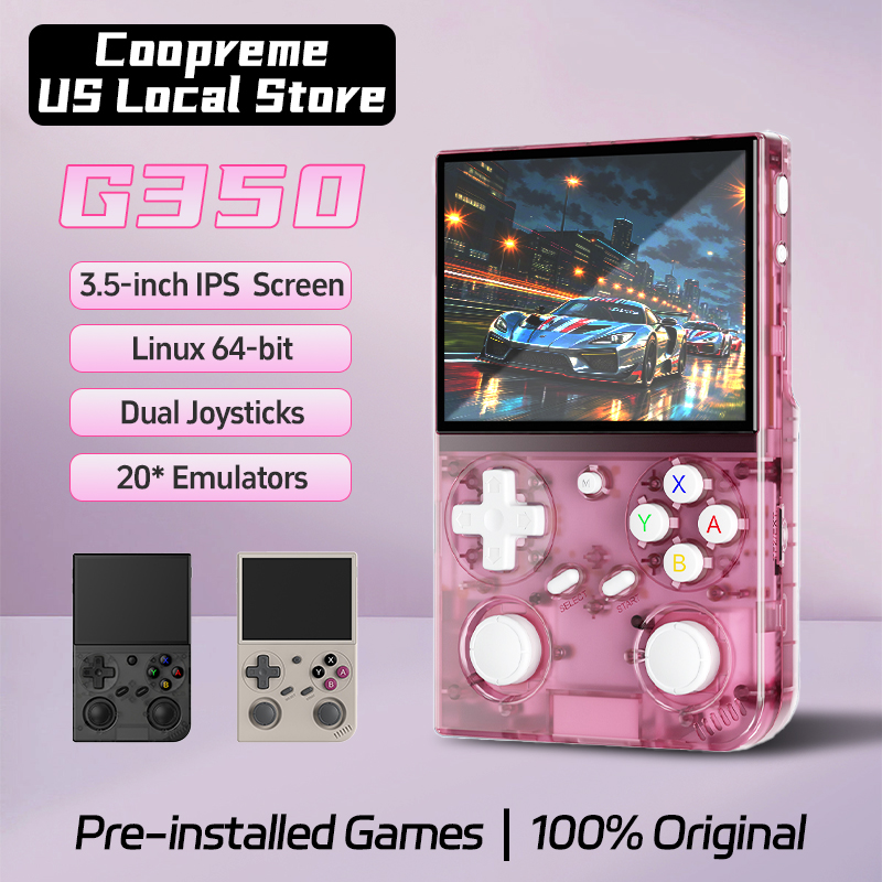 G350 휴대용 게임 콘솔 3.5'' IPS 스크린 리 - Gaming Console Under 5000 리뷰 및 가격