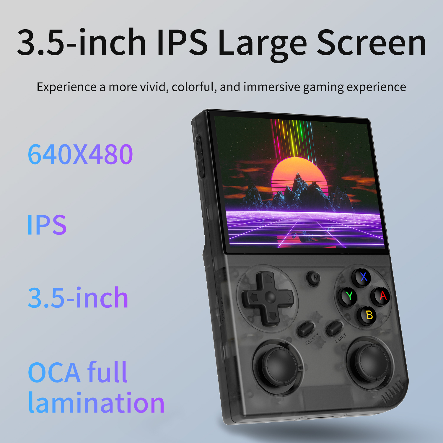 G350 휴대용 게임 콘솔 3.5'' IPS 스크린 리 - Gaming Console Under 5000 리뷰 및 가격