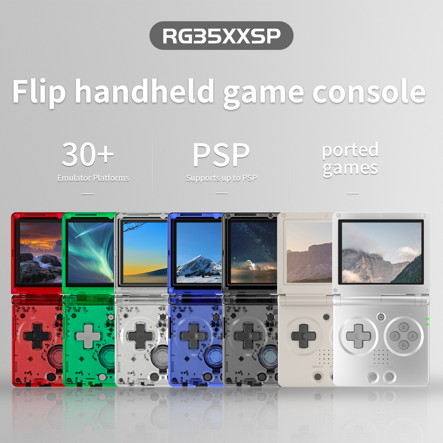 ANBERNIC RG35XXSP 휴대용 플립 레트로 게 - Gaming Console Under 5000 리뷰 및 가격