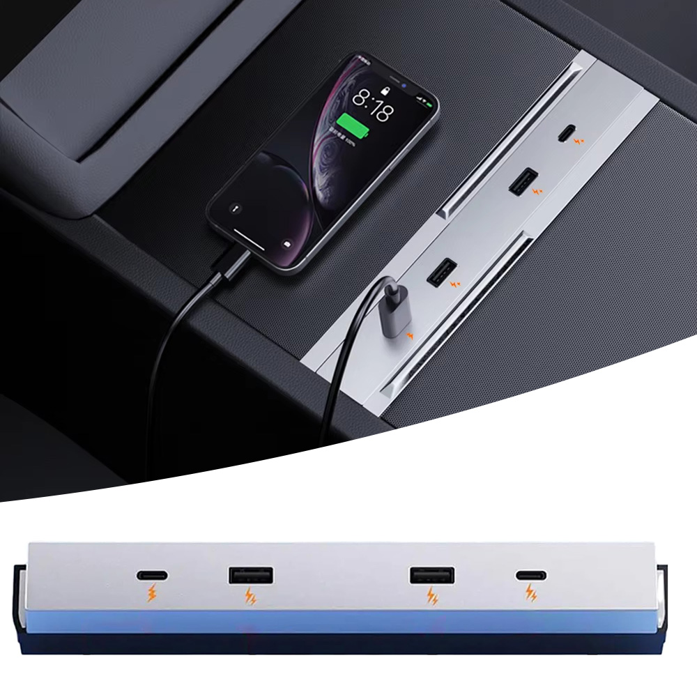 테슬라 모델 YL Y 런치 주니퍼 센터 콘솔용 27W- - Controller Charging Dock 리뷰 및 가격