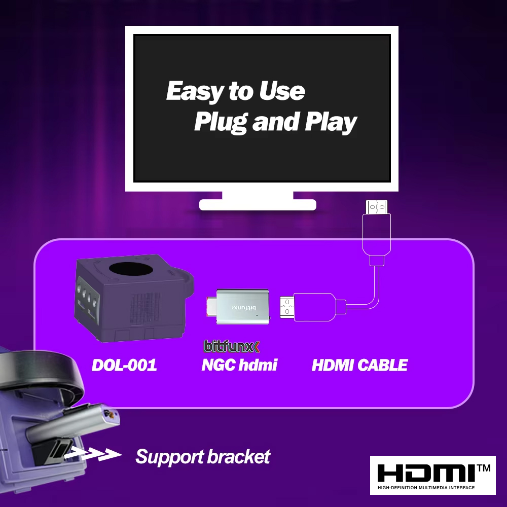 비트펀스 GC 비디오 HDMI ™   디지털 AV를 H - Gaming Console Nintendo 리뷰 및 가격