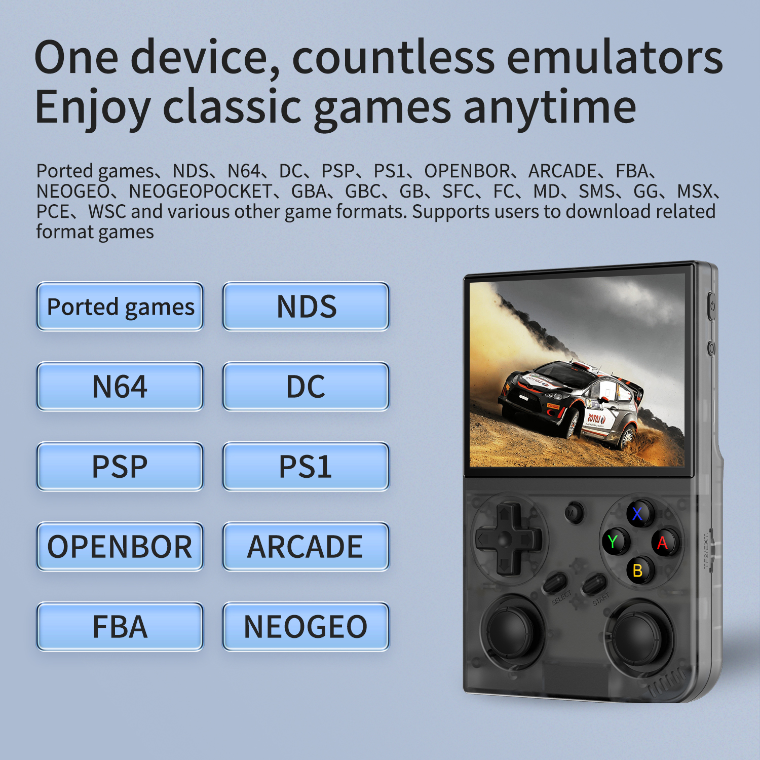 G350 휴대용 게임 콘솔 3.5'' IPS 스크린 리 - Gaming Console Under 5000 리뷰 및 가격