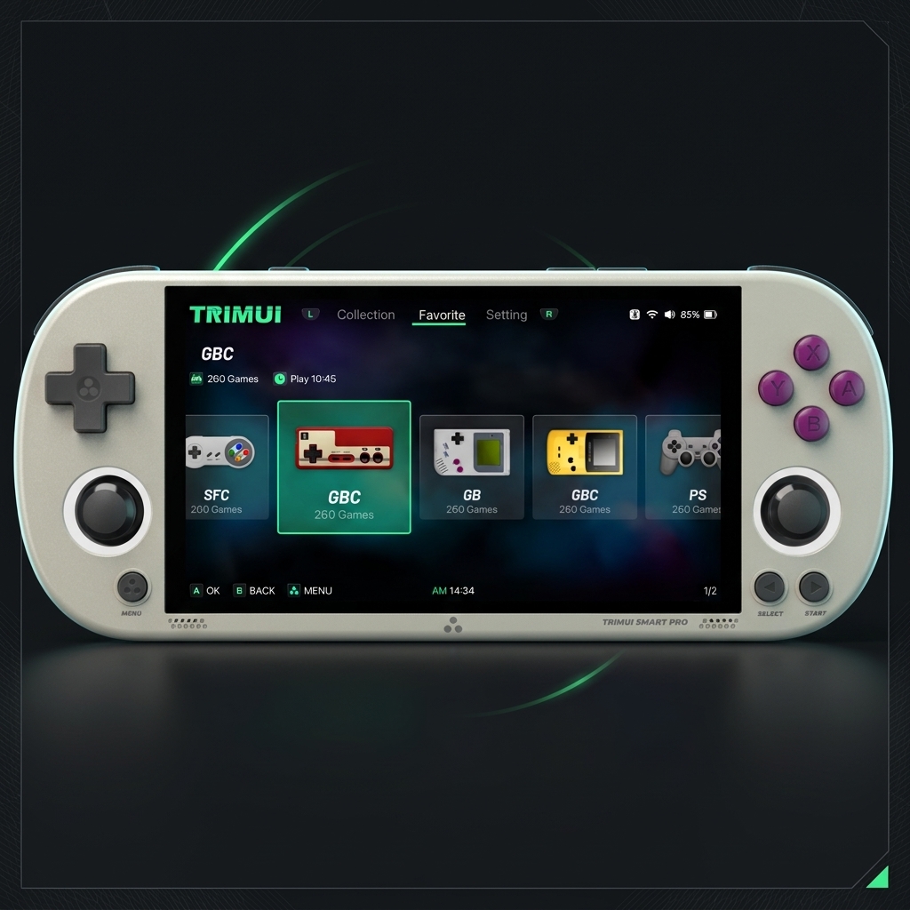 트리무이 스마트 프로 레트로 게임용 핸드헬드: 4.96 - Gaming Console Under 5000 리뷰 및 가격
