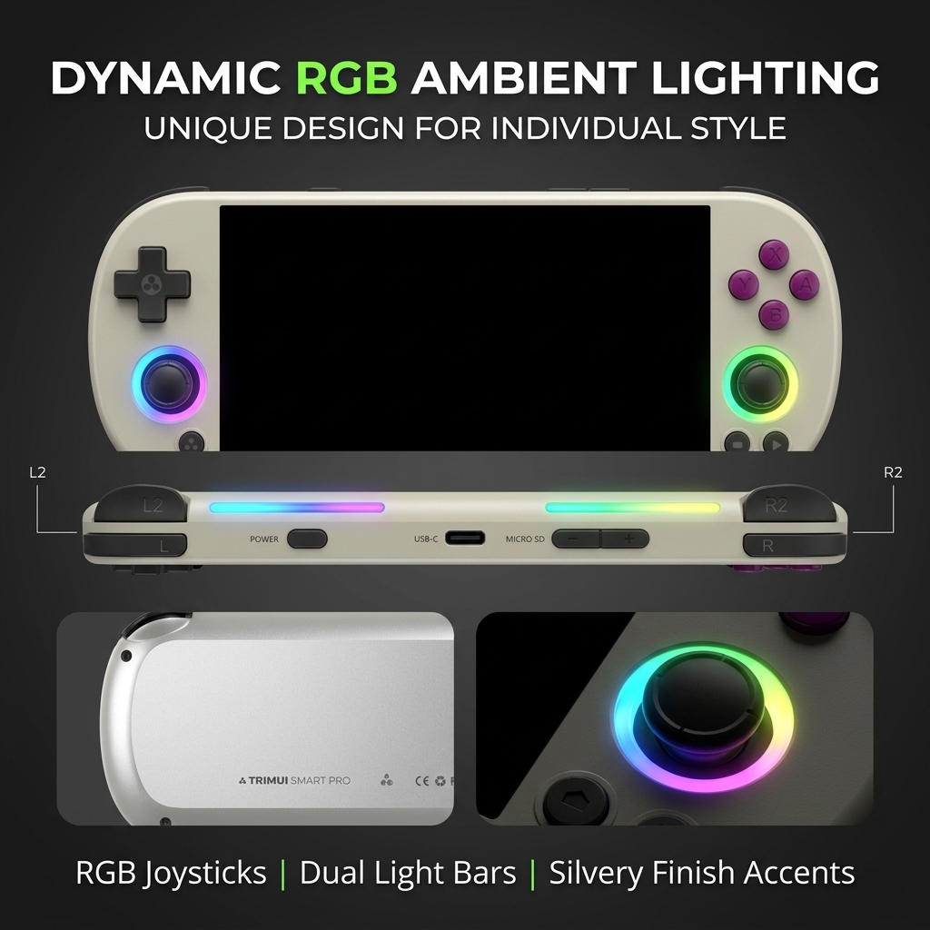 트리무이 스마트 프로 레트로 게임용 핸드헬드: 4.96 - Gaming Console Under 5000 리뷰 및 가격