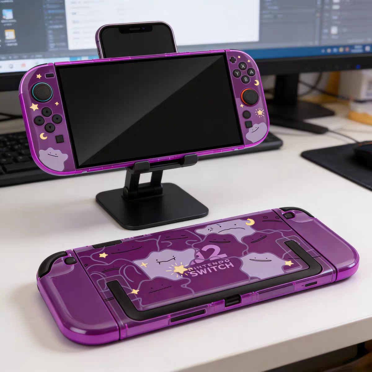 새로운 포켓몬 스위치 2 Ns2 게임 콘솔용 분할 보호 - Gaming Console Setup 리뷰 및 가격