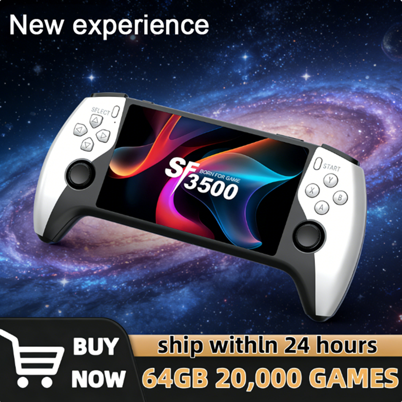 새로운 SF3500 레트로 휴대용 비디오 게임 콘솔 리 - Gaming Console Under 5000 리뷰 및 가격