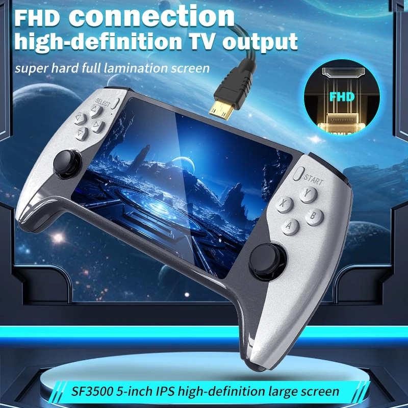 새로운 SF3500 레트로 휴대용 비디오 게임 콘솔 리 - Gaming Console Under 5000 리뷰 및 가격