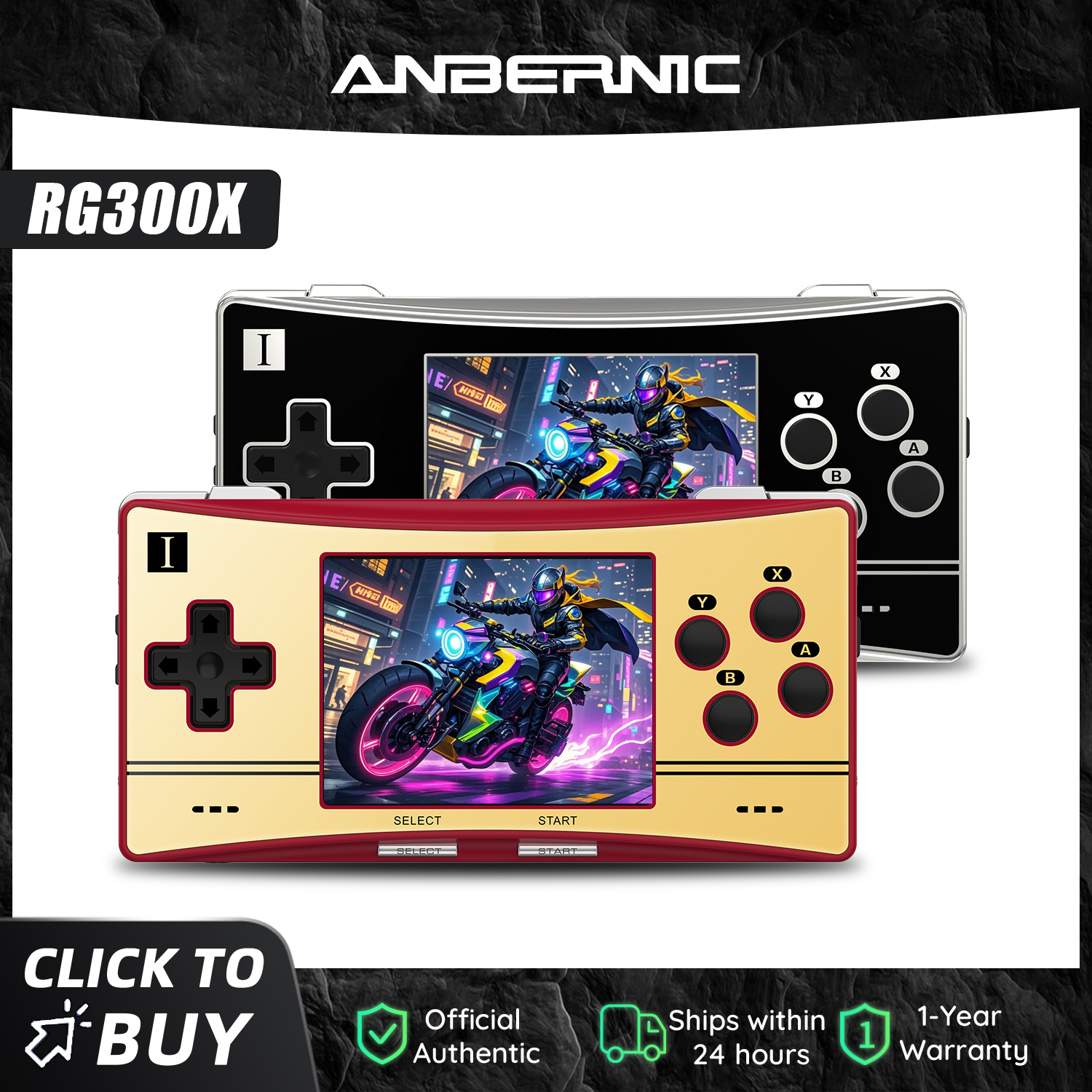 새로운 안베르닉 RG300X 레트로 휴대용 게임 콘솔  - Gaming Console Under 5000 리뷰 및 가격