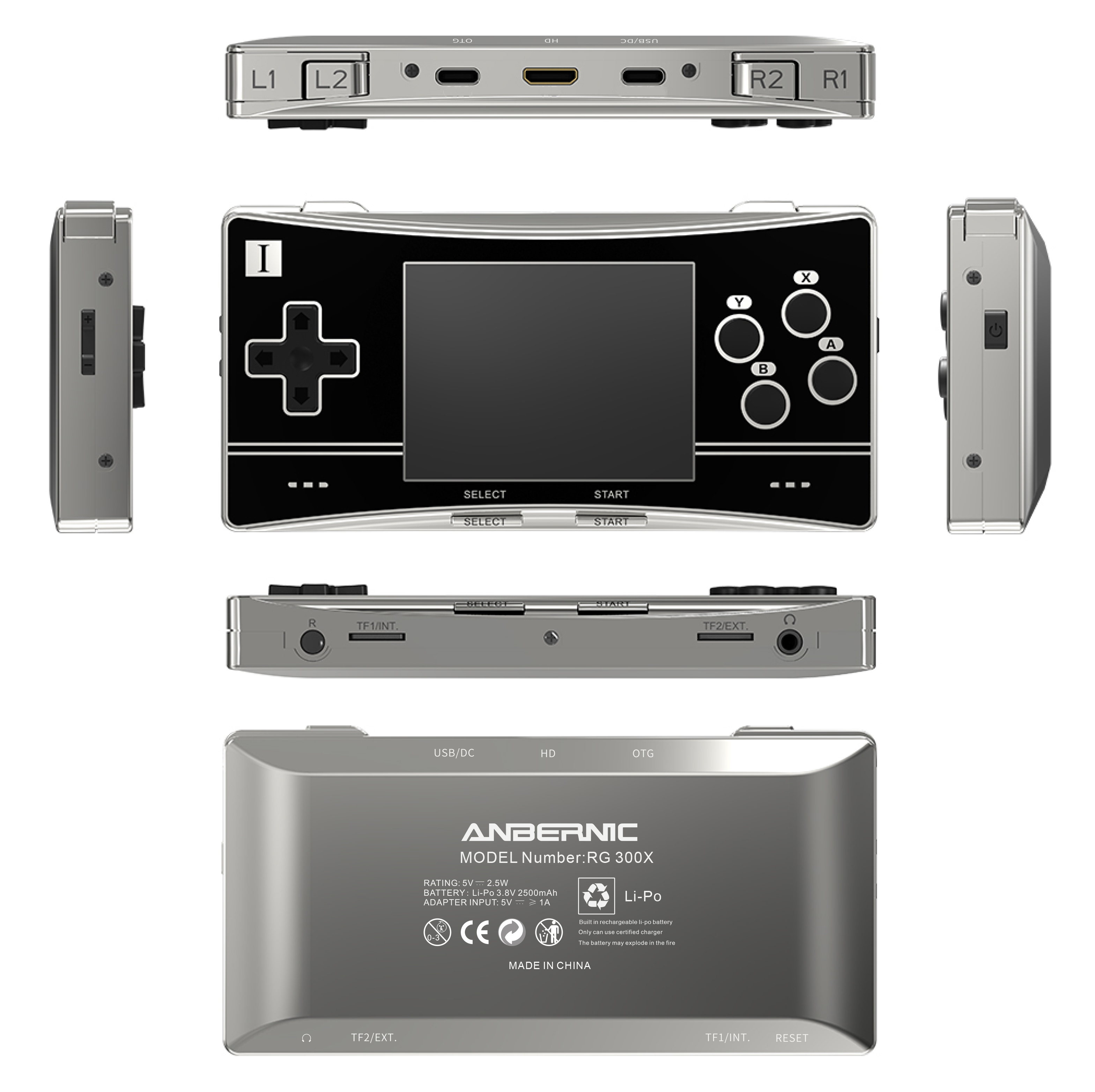 새로운 안베르닉 RG300X 레트로 휴대용 게임 콘솔  - Gaming Console Under 5000 리뷰 및 가격