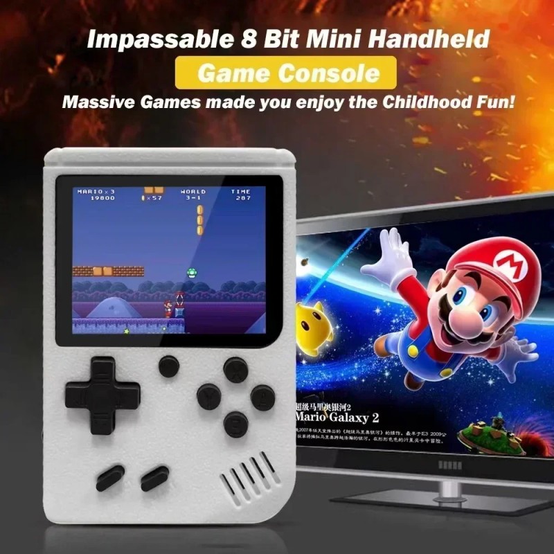 휴대용 레트로 미니 비디오 게임 콘솔 8 비트 휴대용  - Gaming Console Mini 리뷰 및 가격