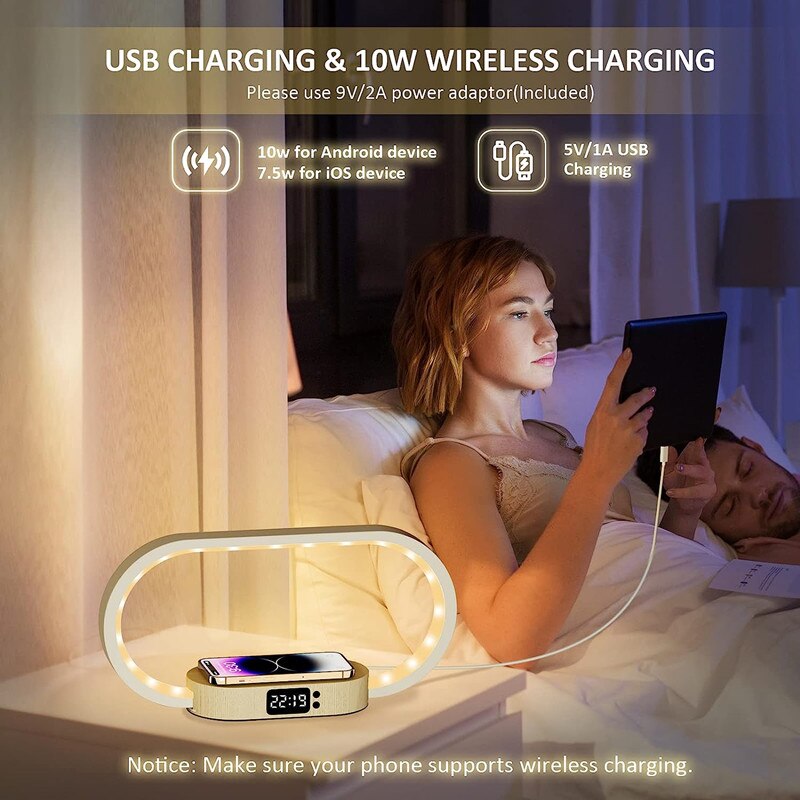 다기능 무선 충전기 패드 스탠드 시계, LED 데스크  - Controller Charging Dock 리뷰 및 가격