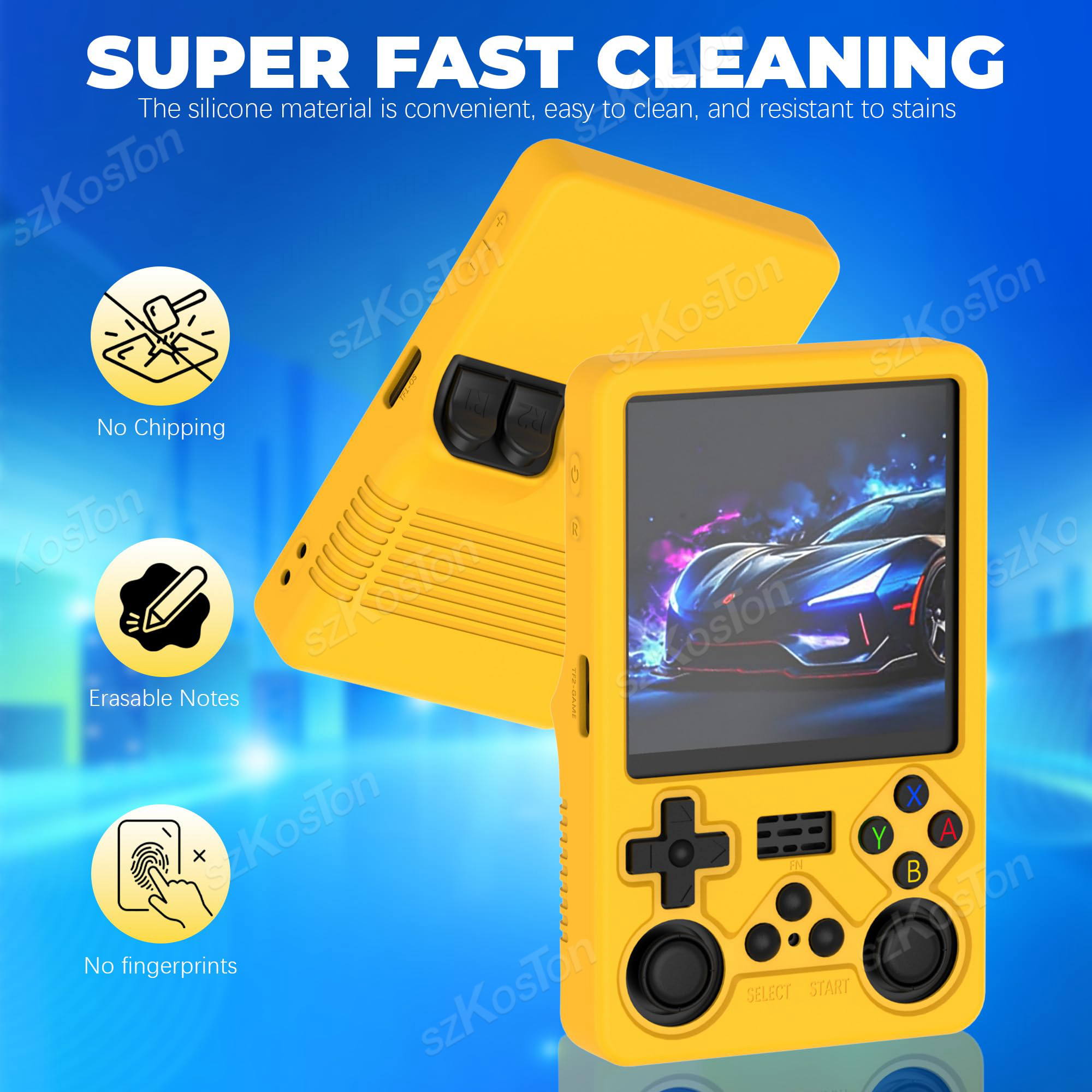 R36S PLUS 게임 콘솔 용 실리콘 보호 커버 R3 - Gaming Console Setup 리뷰 및 가격