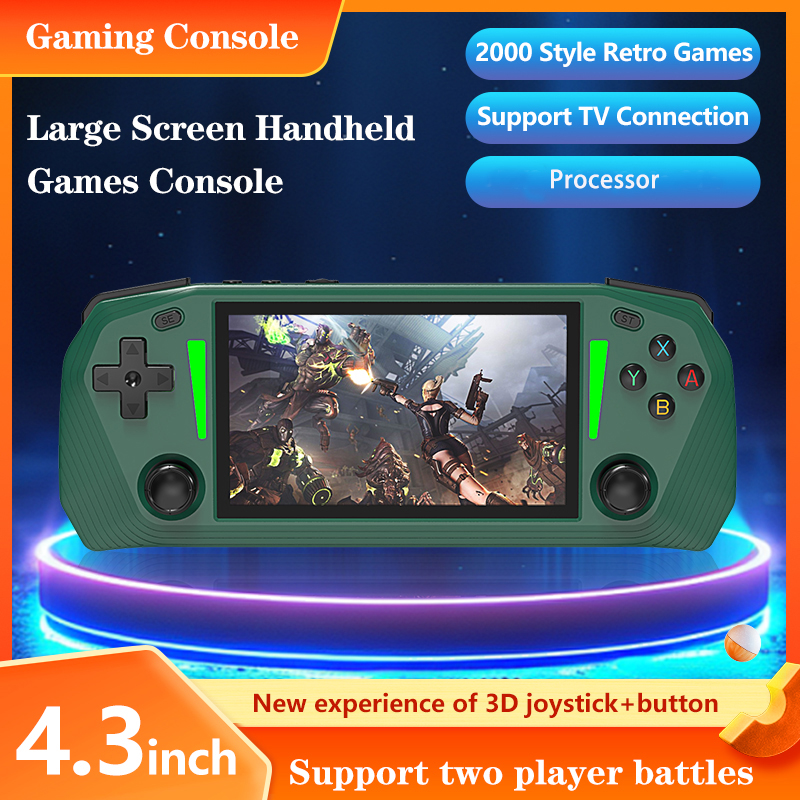 G33 레트로 휴대용 게임기 4.3인치 화면 2500m - Gaming Console Under 5000 리뷰 및 가격