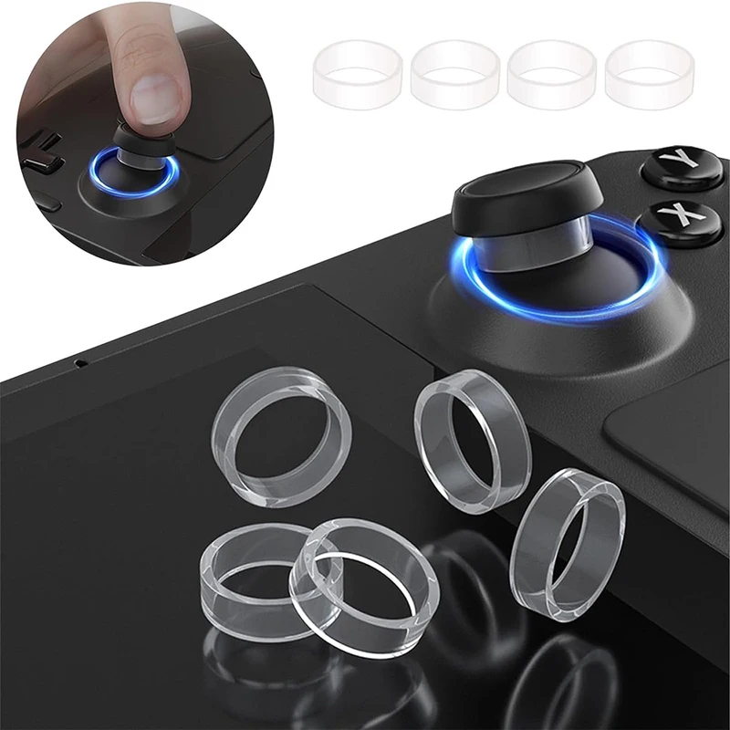 8개의 탄성 실리콘 조이스틱 링은 PS5, PS4, S - Gaming Console Setup 리뷰 및 가격