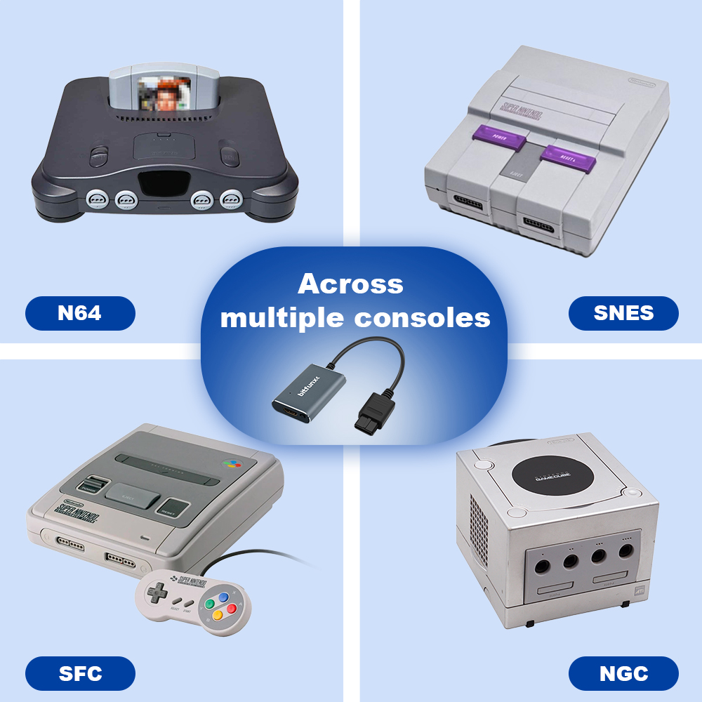 비트펀엑스 720P HDMI ™   어댑터 S-비디오  - Gaming Console Nintendo 리뷰 및 가격