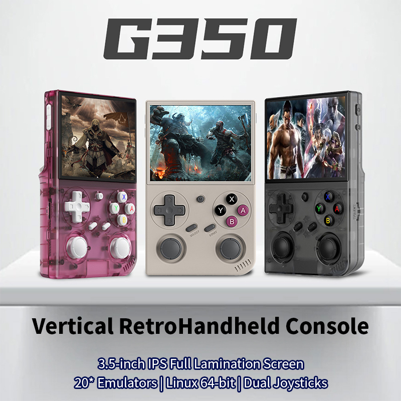 G350 레트로 휴대용 게임 콘솔 리눅스 64비트 시스 - Gaming Console Under 5000 리뷰 및 가격