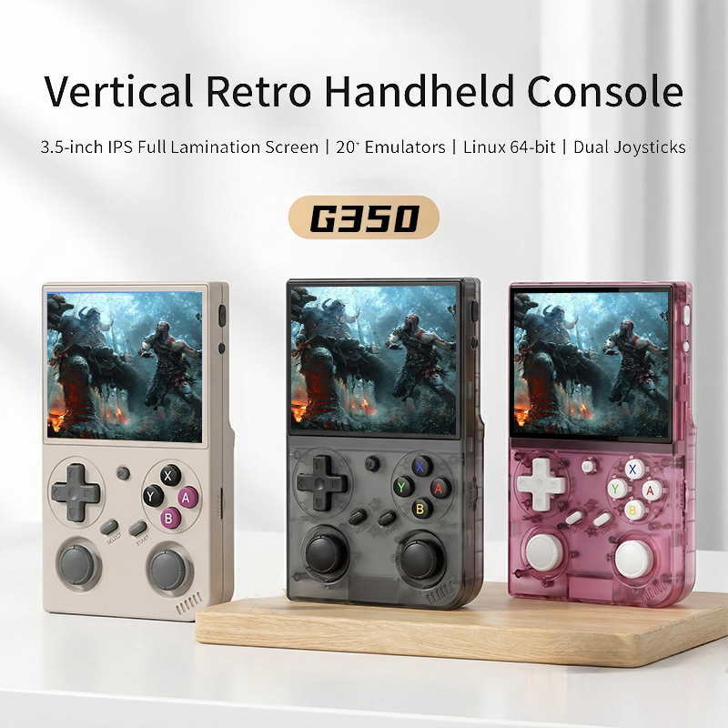 G350 레트로 휴대용 게임 콘솔 리눅스 64비트 시스 - Gaming Console Under 5000 리뷰 및 가격